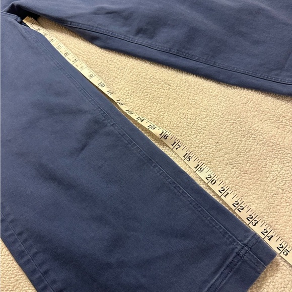 Everlane Blue Wide-Leg Cropped Chino Pants - Picture 10 of 15